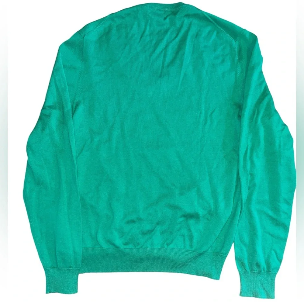 BROOKS BROTHERS Supima® Cotton V-Neck Sweater - Picture 5 of 5